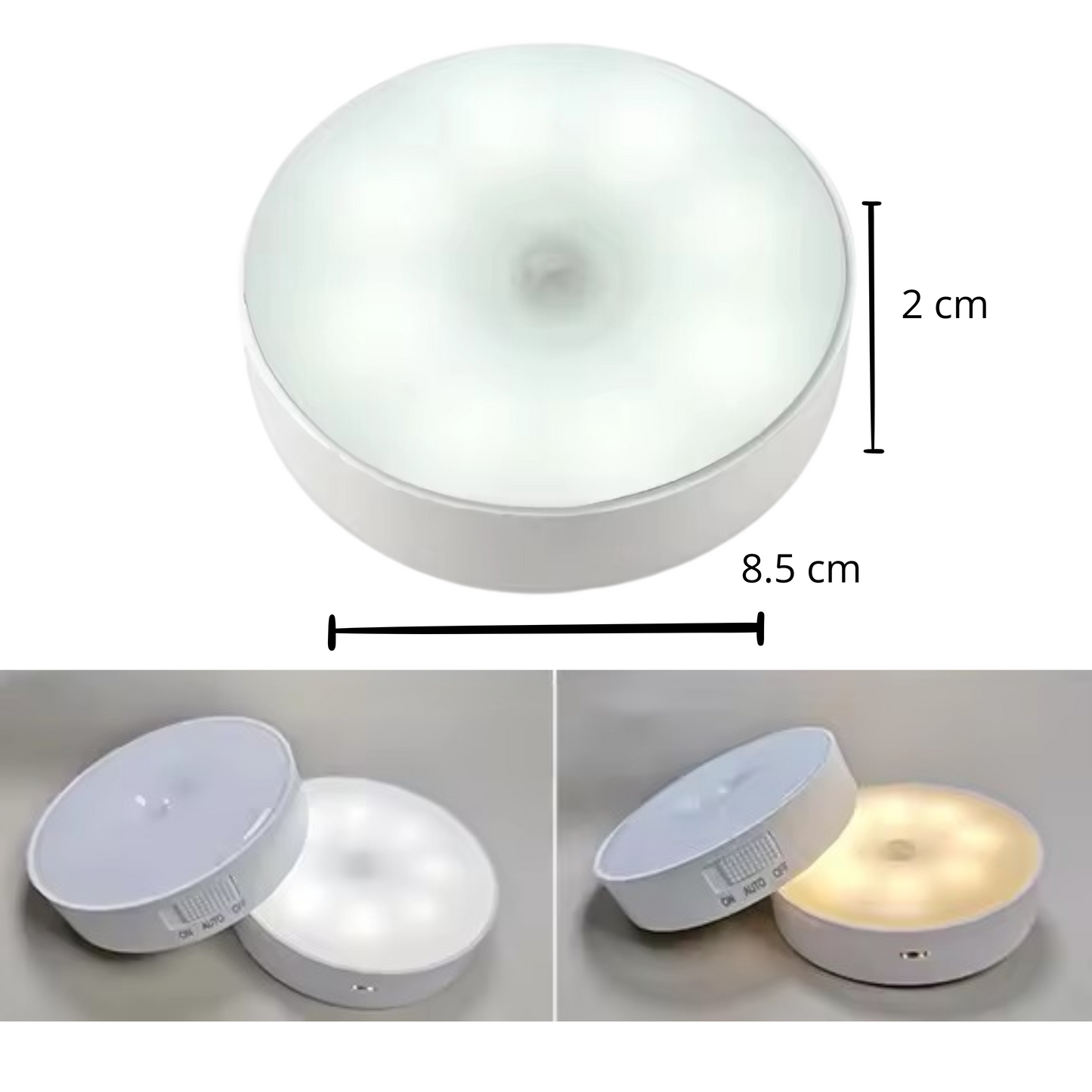 SmartLight - Sensorstyrd Belysning, Kallt Ljus
