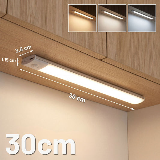 LedLight 3 i 1 - Sensorlampa - Vit, 30cm