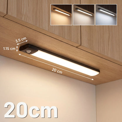 LedLight 3 i 1 - Sensorlampa - Svart, 20cm