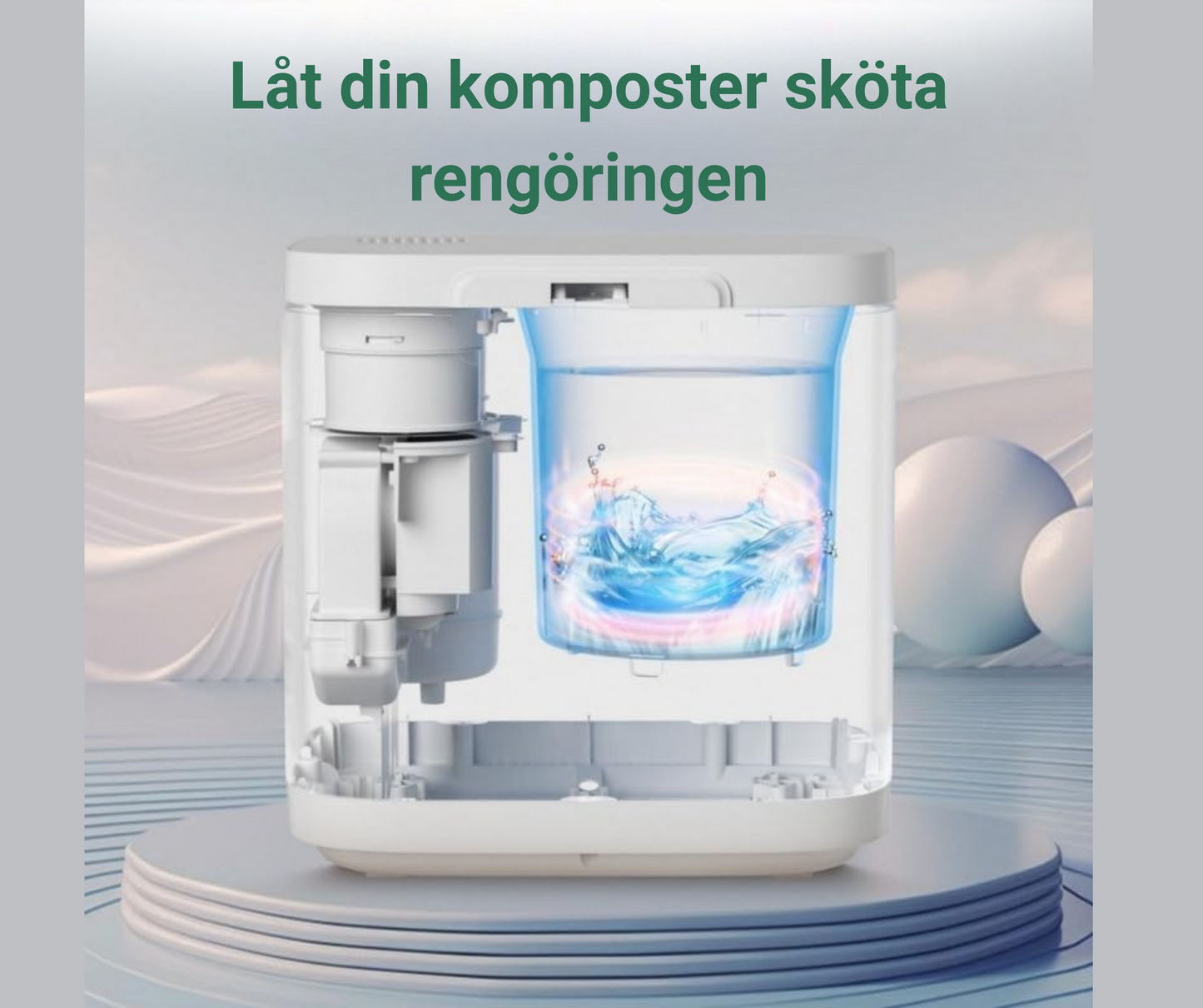 Elektrisk Kompostkvarn