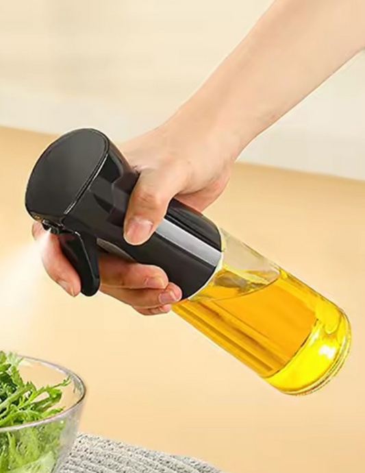 Oljesprayflaska (matlagning) - 300ml, Svart